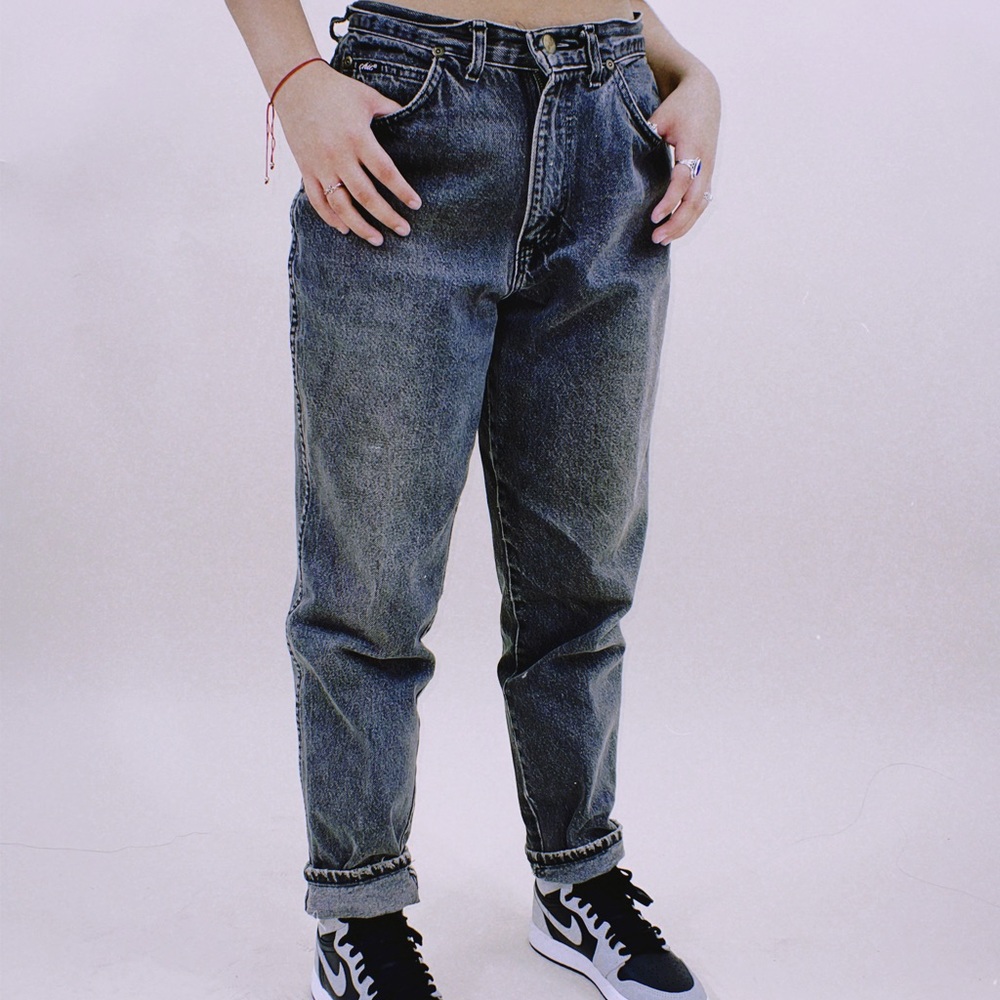 Vintage Chic High Waisted Jeans